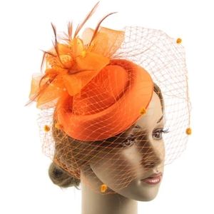 Beloved Millinery Elegant Refined Vintage British Style Pillbox Dotted Veil Hat